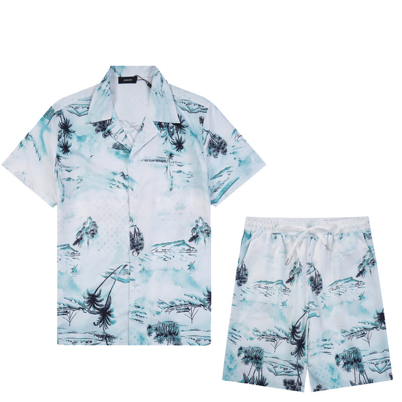 SOLO-AMIRI Shirt Shorts Suit