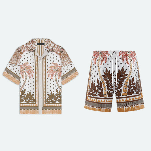 SOLO-AMIRI Hemd Shorts Anzug