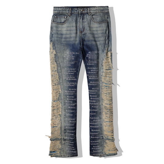 WHO DECIDES WAR Men jeans 24016