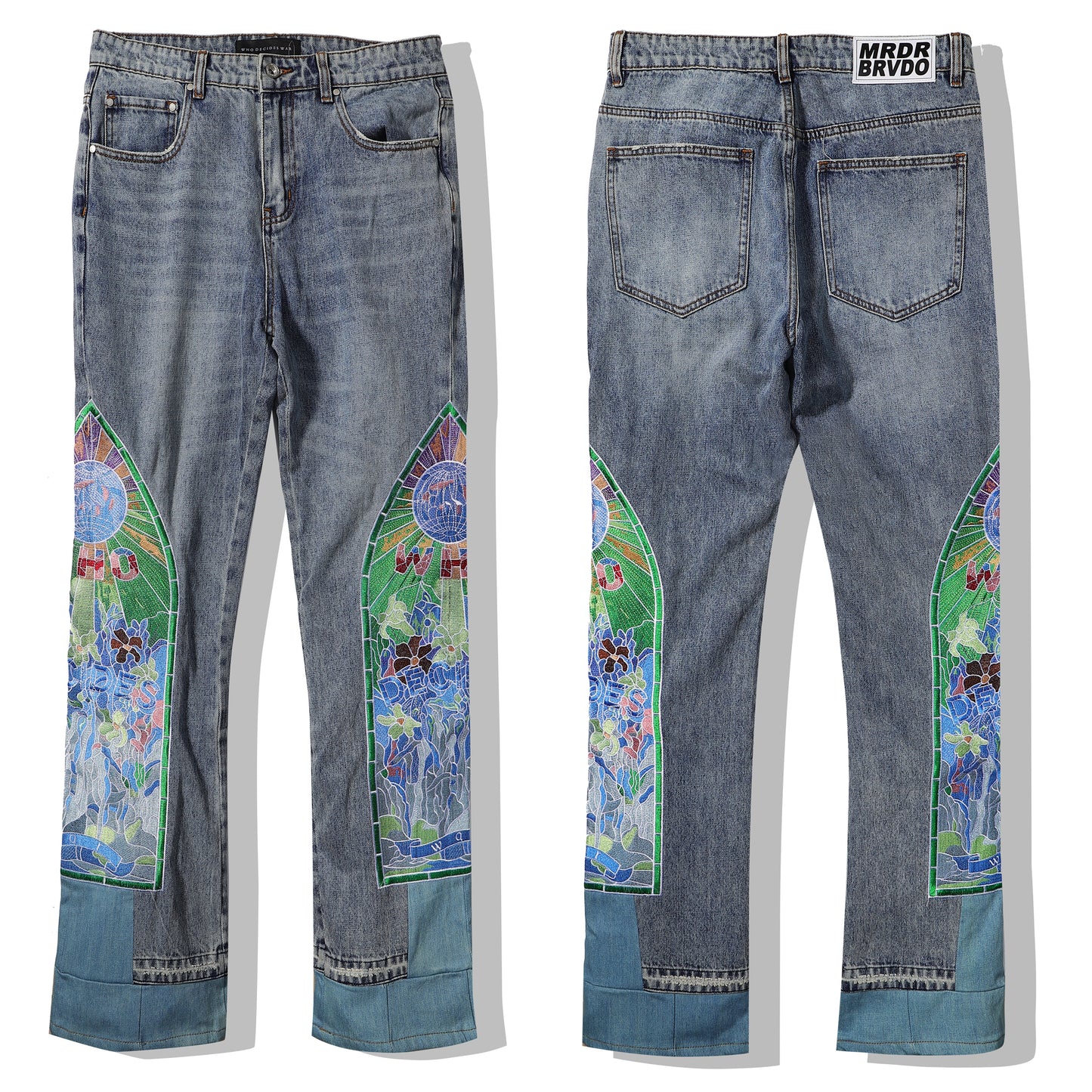 WHO DECIDES WAR Men jeans 24018