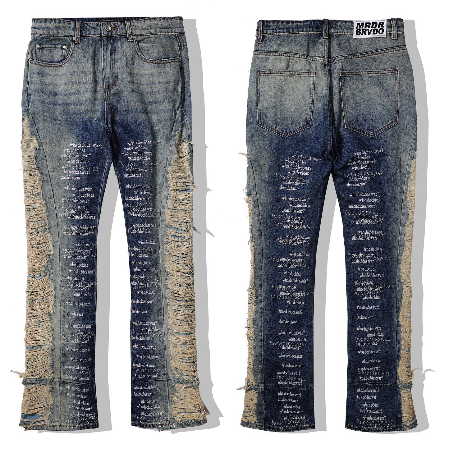 WHO DECIDES WAR Men jeans 24016