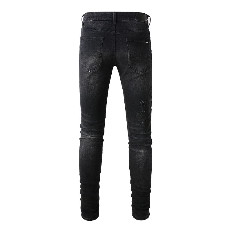 SOLO-AMIRI 2023 New Slim Jeans 1312