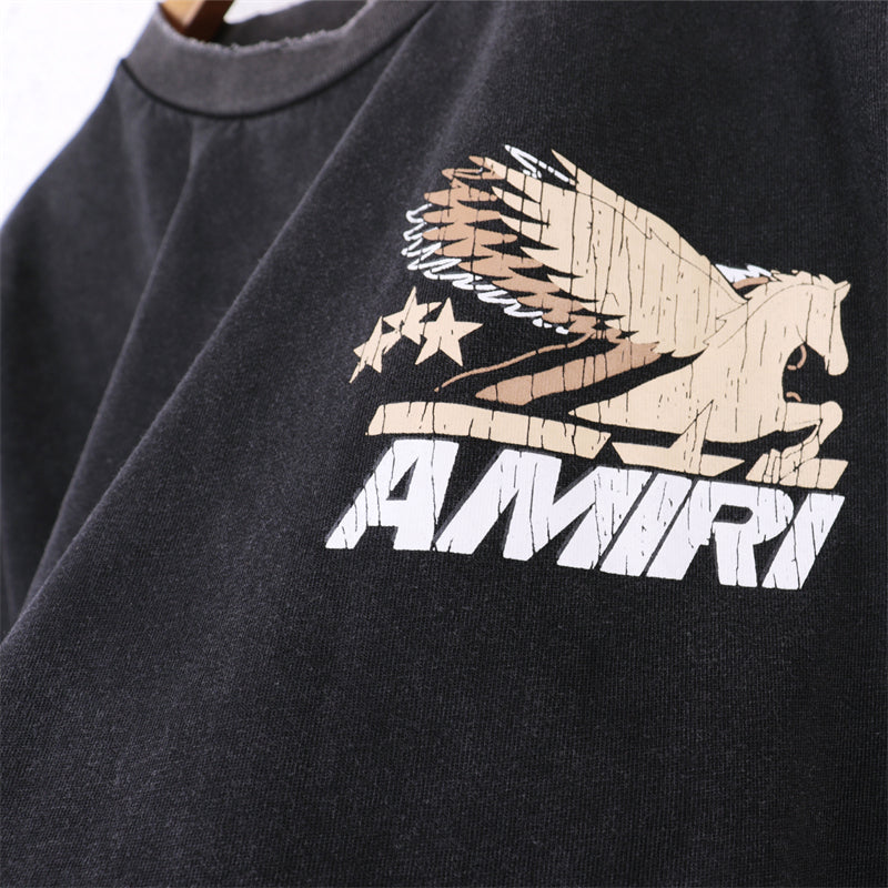 SOLO AMIRI CORE LOGO TEE