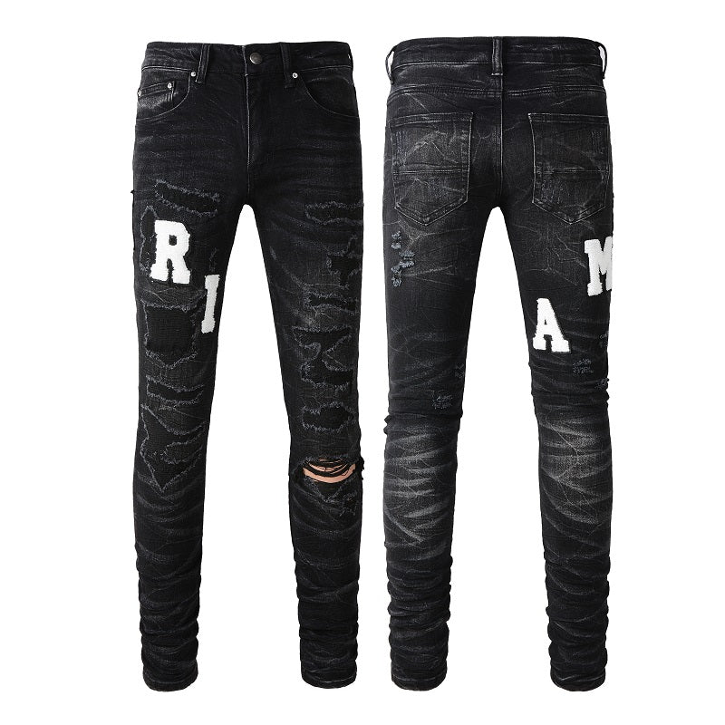 SOLO-AMIRI 2023 New Slim Jeans