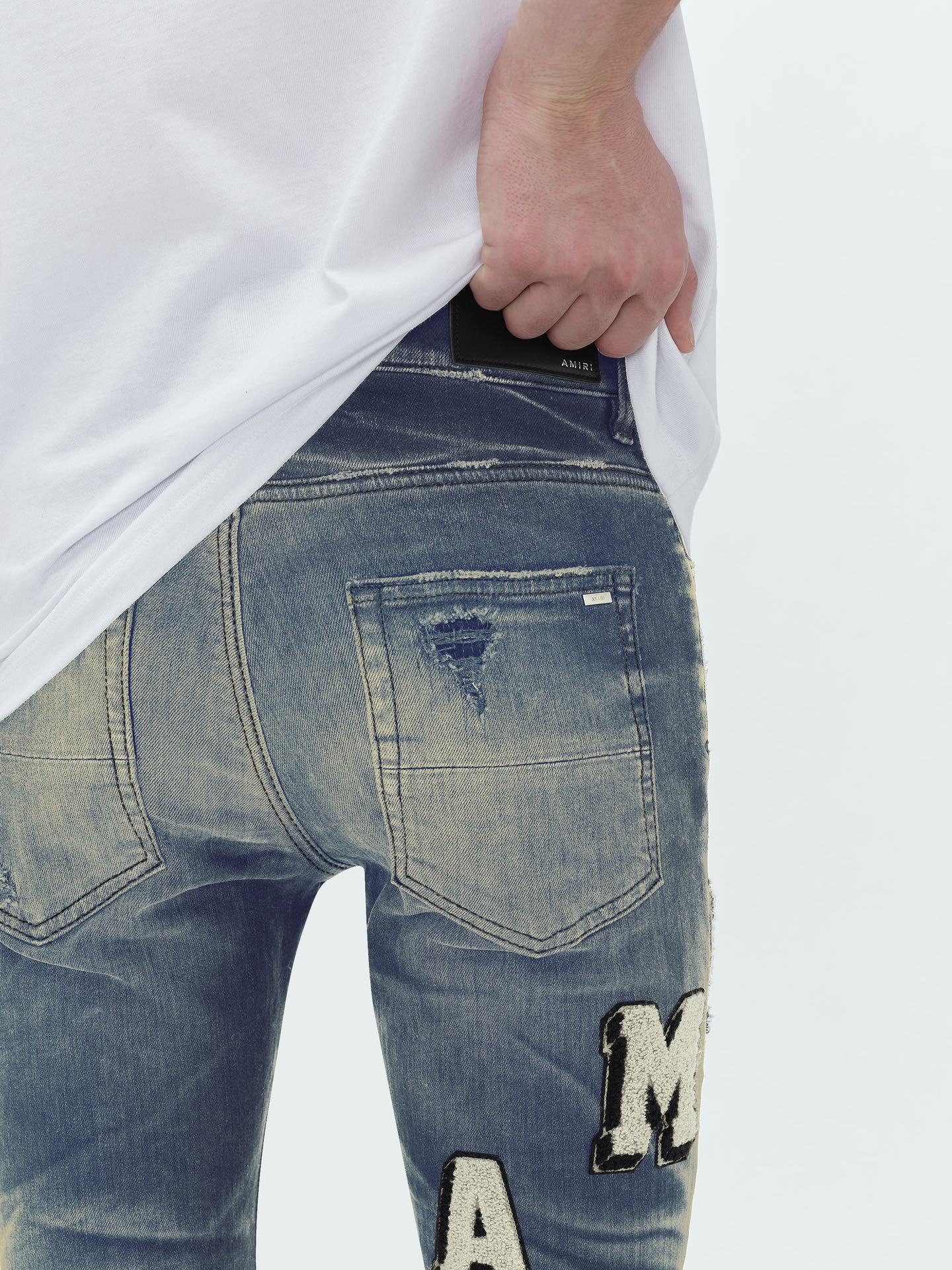 SOLO-AMIRI 2023 Neue Slim Jeans