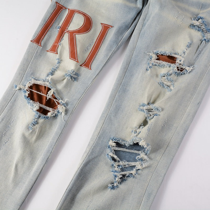 SOLO-AMIRI 2023 Nuevos jeans ajustados 840