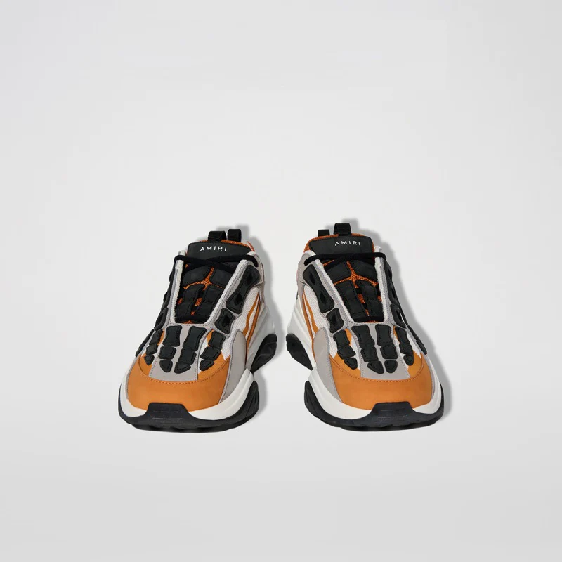 SOLO-AMIRI 2022 New Bone Series Sneakers Orange