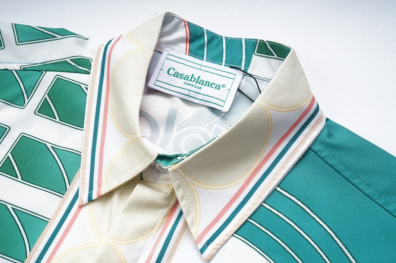 CAMISA DE SEDA CUELLO CUBA 23SS SOLO-CASABLANCA