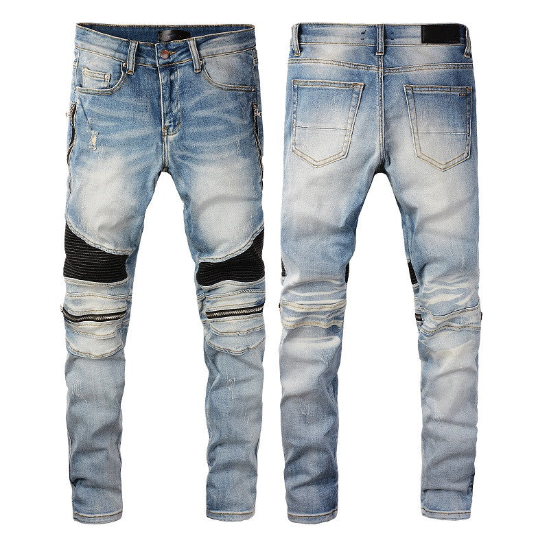 SOLO-AMIRI 2023 New Slim Jeans 606