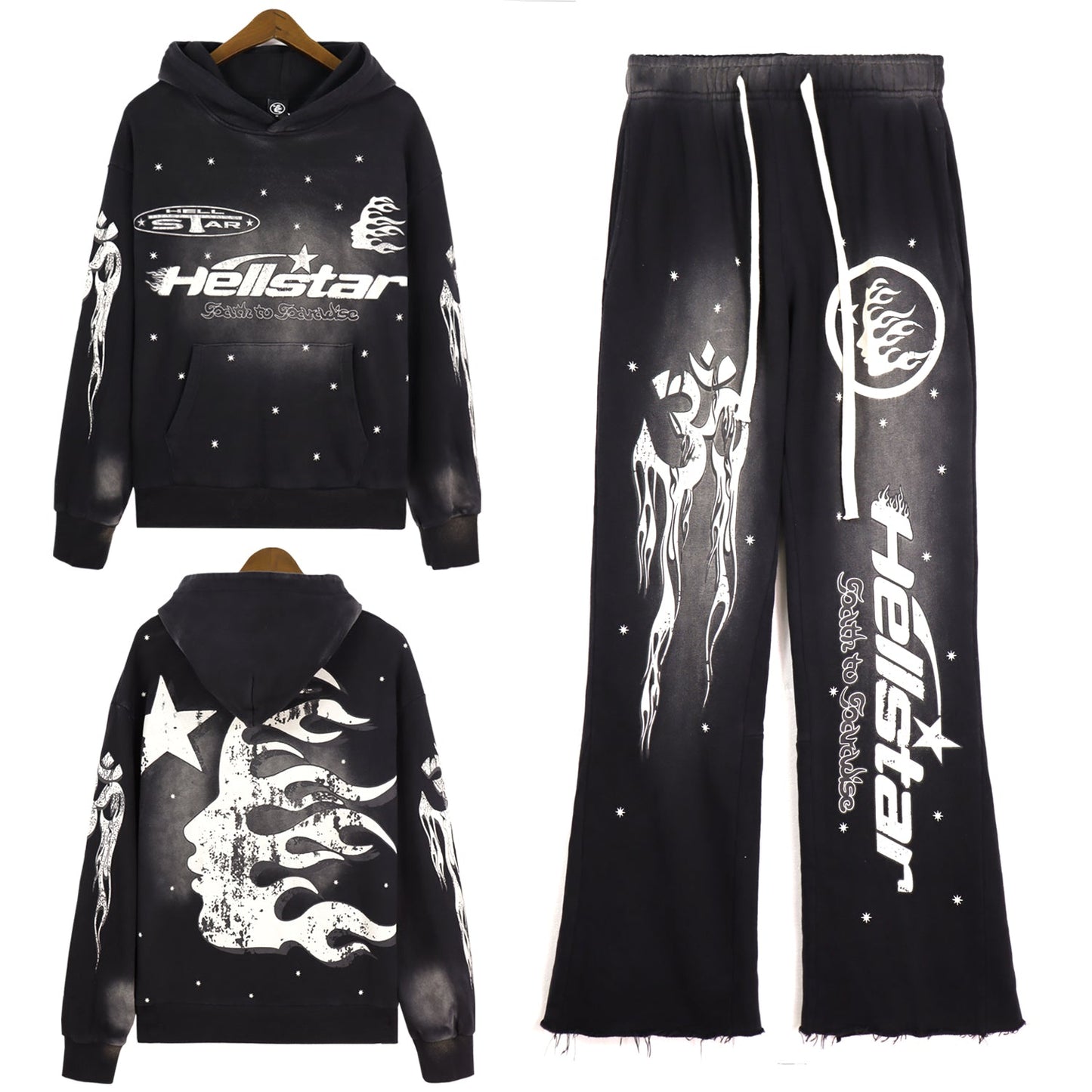 SOLO-Hellstar Studios Sudadera con capucha