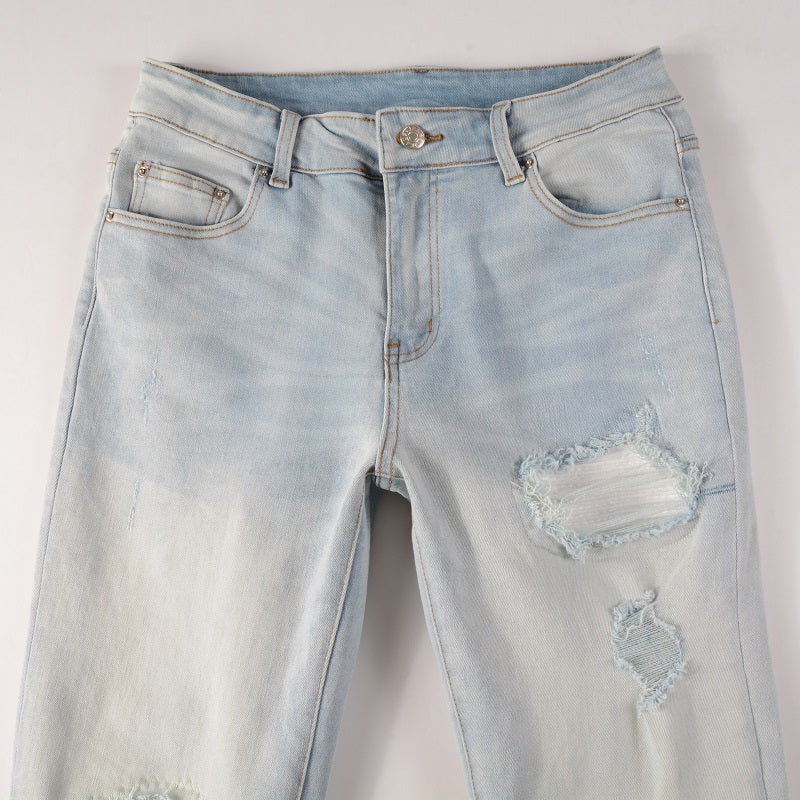 SOLO-AMIRI 2023 New Slim Jeans 6624