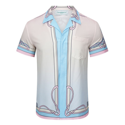 CAMISA DE SEDA CUELLO CUBA 23SS SOLO-CASABLANCA